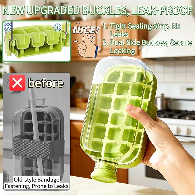 𝟐 𝐢𝐧 𝟏 𝐈𝐜𝐞 𝐌𝐚𝐤𝐞𝐫 𝐈𝐜𝐞 𝐂𝐮𝐛𝐞 𝐁𝐨𝐭𝐭𝐥𝐞
